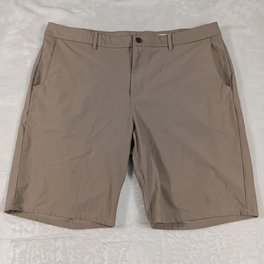 Johnnie O Shorts Mens 38 Light Khaki Prep Formance 10